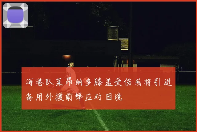 海港队莱昂纳多膝盖受伤或将引进备用外援前锋应对困境
